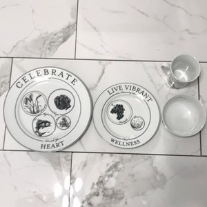 LIVLIGA 🌹 dinnerware cup mug plate bowl collection celebrate poetry of life